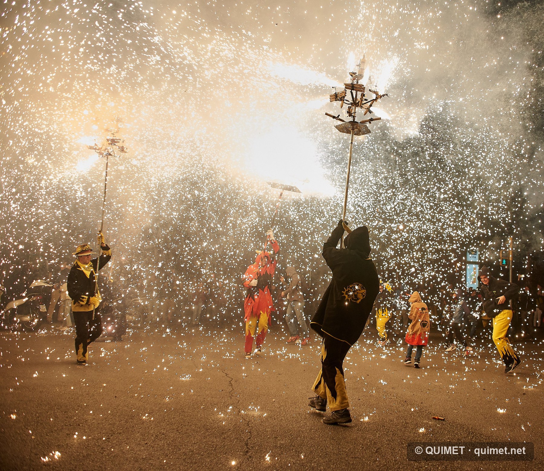 Pla obert d’un correfoc
