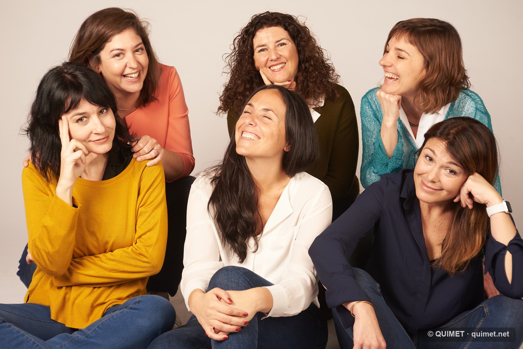 Retrat de grup en estudi